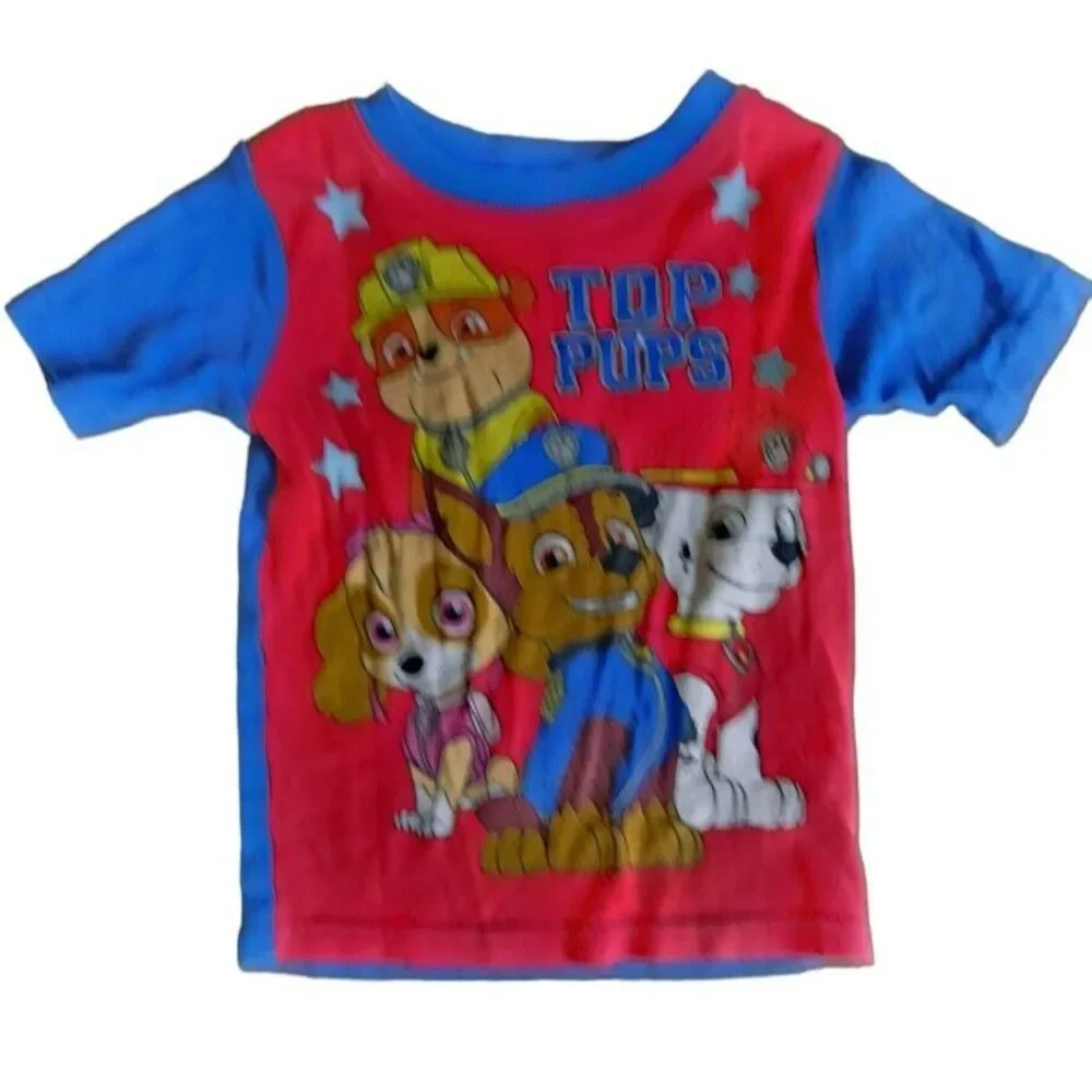 Paw Patrol Pajama Set‎ Short Sleeve Size 5T